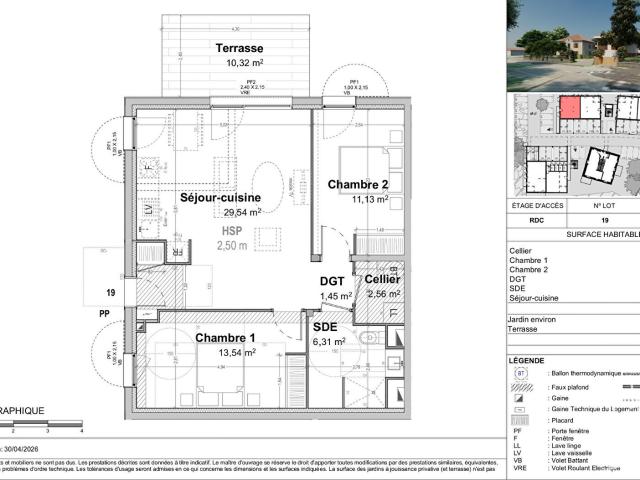 Appartement vente à Baron, Tosse