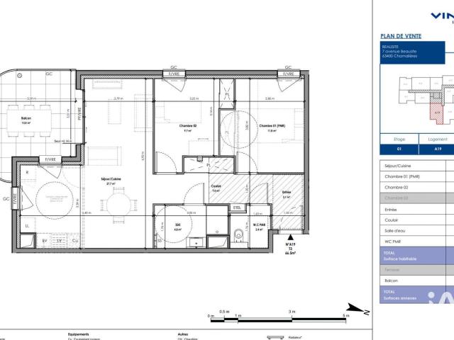 Appartement vente à Clermont-Ferrand, Chamalières
