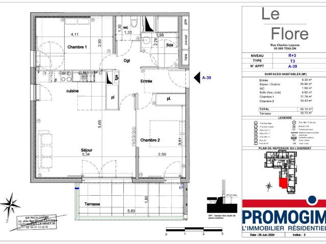 Appartement location à Arrondissement de Toulon, Toulon