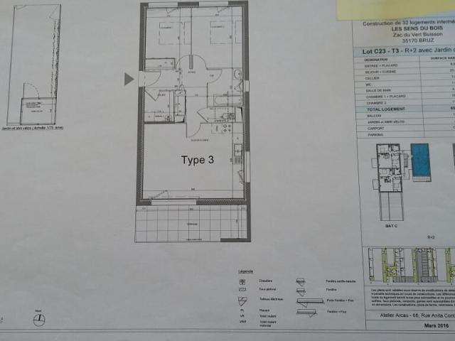 Appartement location à Bruz