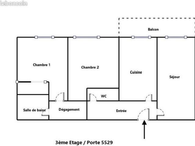 Appartement vente à Toulouse, Blagnac
