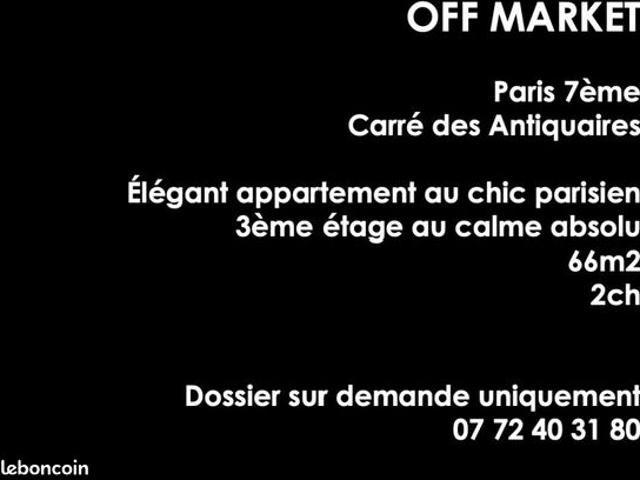 Appartement vente à Paris