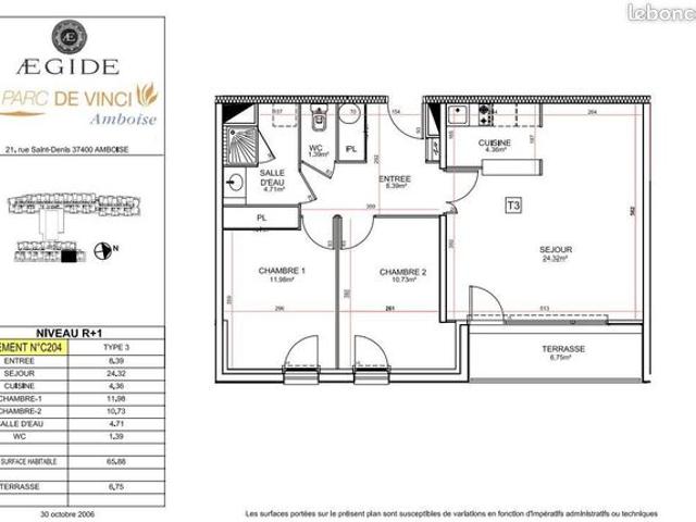 Appartement vente à Loches, Amboise