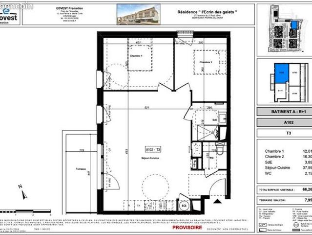 Appartement vente à Bayeux, Saint-pierre-du-mont