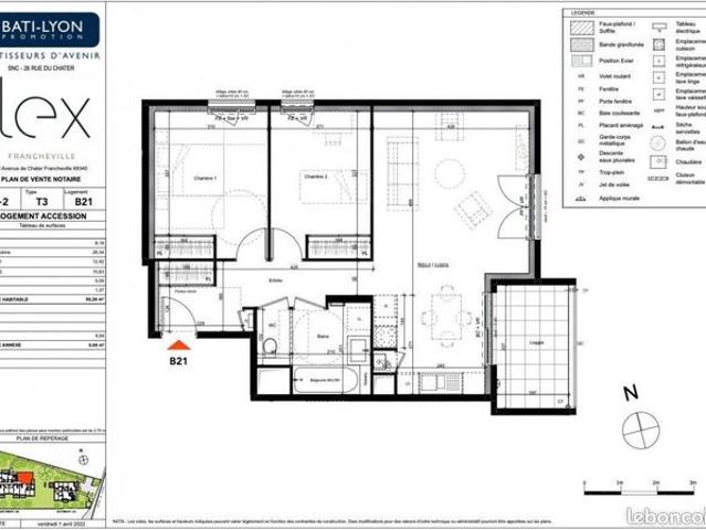 Appartement vente à Châlons-en-Champagne, Francheville