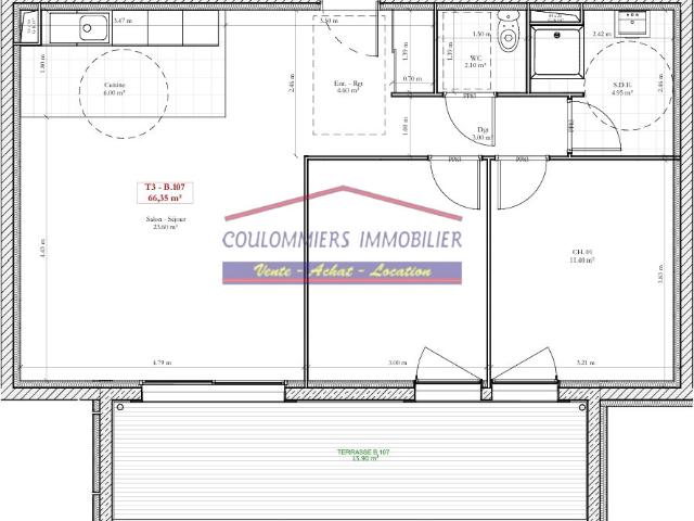 Appartement vente à Meaux, Coulommiers