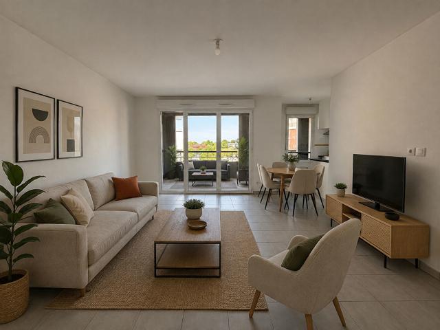 Appartement vente à Les Izards-Trois Cocus, Toulouse