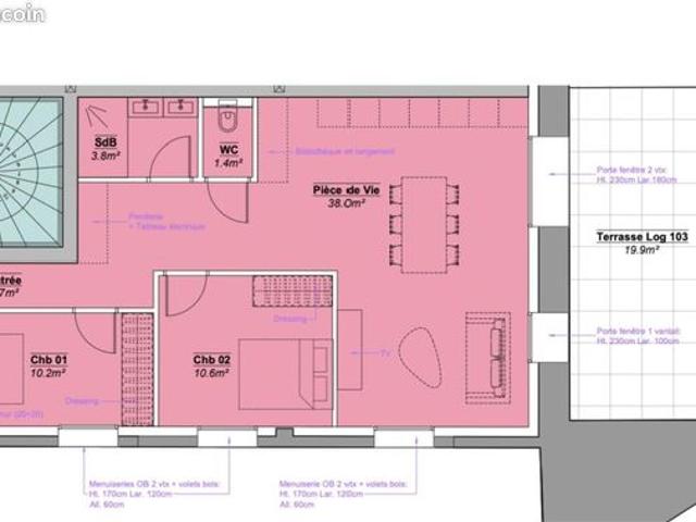 Appartement vente à Saint-Claude, Viry