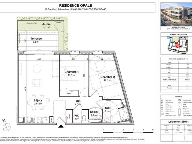 Appartement vente à Les Sables-d'Olonne, Saint-gilles-croix-de-vie
