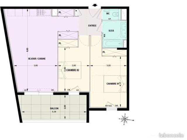 Appartement vente à Grasse, Le Cannet
