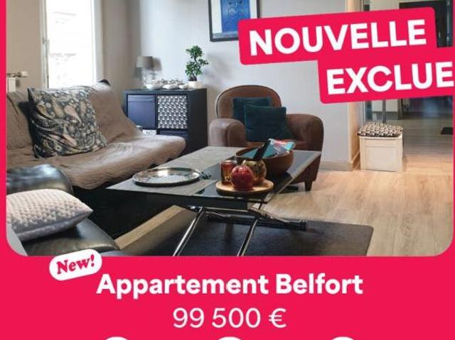 Appartement vente à Belfort, Territoire-de-Belfort