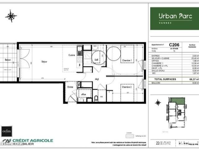 Appartement vente à Vannes, Bretagne