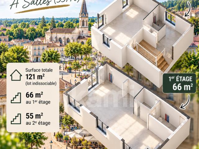 Appartement vente à Argileyre, Salles