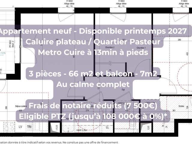 Appartement vente à Lyon, Métropole de Lyon