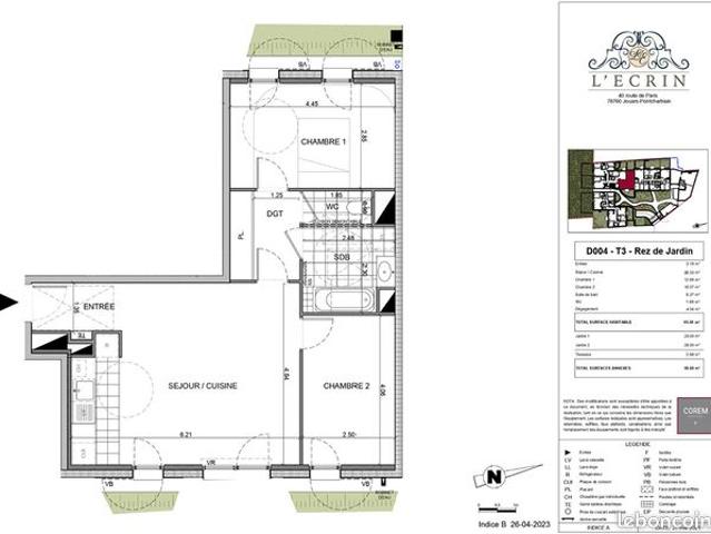 Appartement vente à Rambouillet, Jouars-pontchartrain