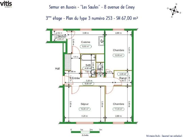 Appartement location à Montbard, Semur-en-auxois