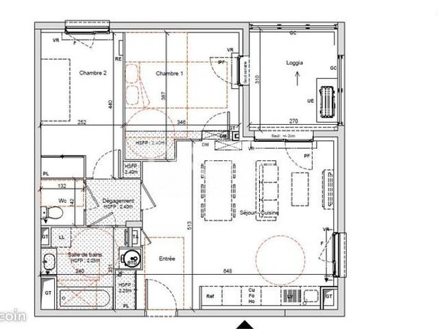Appartement vente à La Tour-du-Pin, Virieu