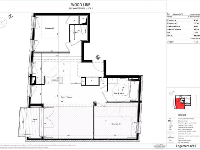 Appartement vente à Lyon, Métropole de Lyon