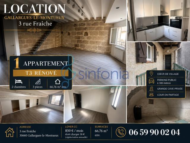 Appartement location à Nîmes, Gallargues-le-montueux