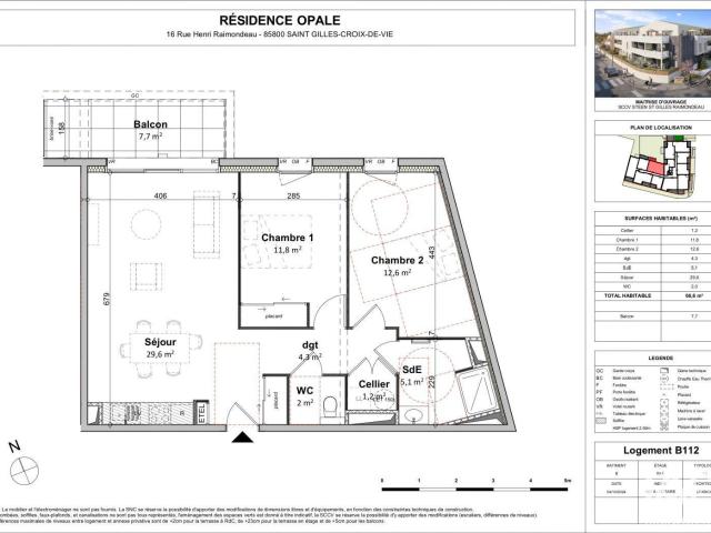 Appartement vente à Les Sables-d'Olonne, Saint-gilles-croix-de-vie