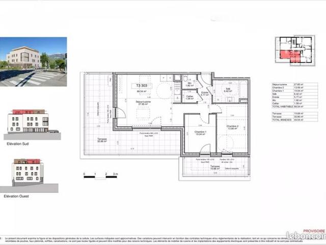 Appartement vente à Grenoble, Villard-bonnot