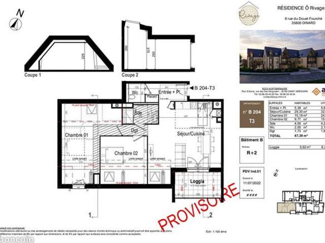 Appartement vente à Saint-Malo, Bretagne