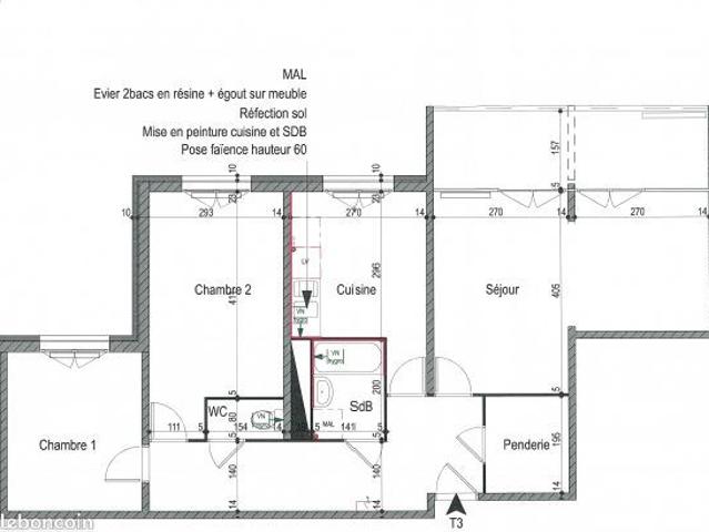 Appartement vente à Lyon, Métropole de Lyon