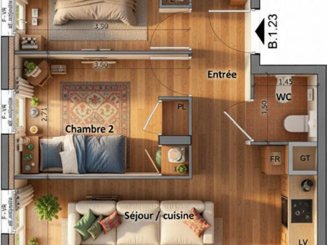 Appartement vente à Grenoble, Le Versoud