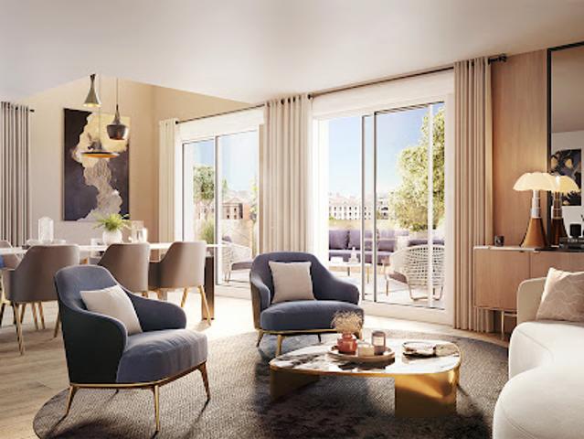 Appartement vente à Landy-Plaine - Marcreus - Pressensé, Aubervilliers