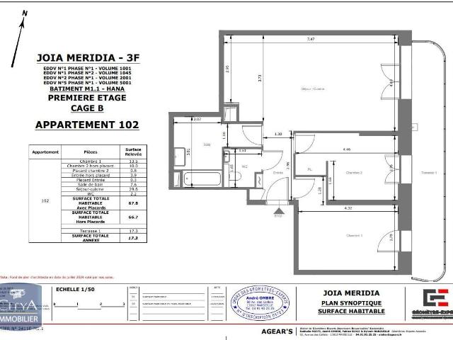 Appartement location à Les Moulins, Nice