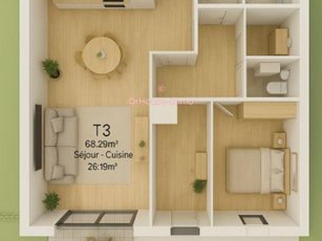 Appartement vente à Sailly-sur-la-lys