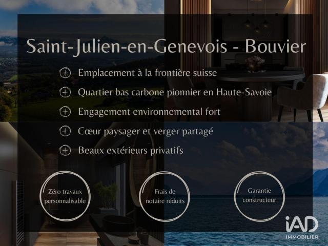 Appartement vente à Saint-Julien-en-Genevois, Saint-julien-en-genevois