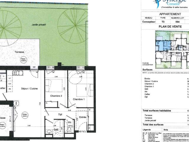 Appartement vente à Brest, Bretagne