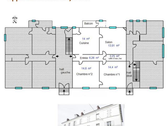 Appartement vente à Lons-le-Saunier, Jura