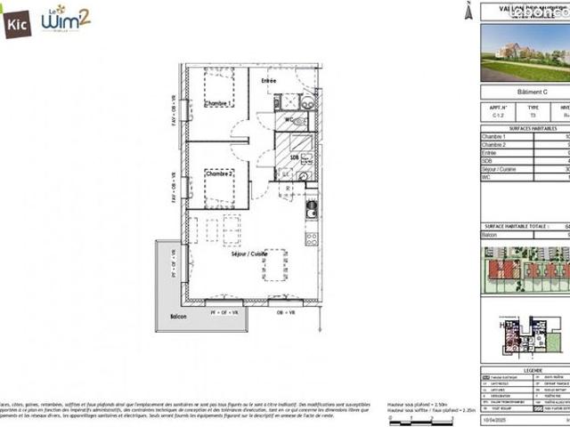 Appartement vente à Boulogne-sur-Mer, Wimille