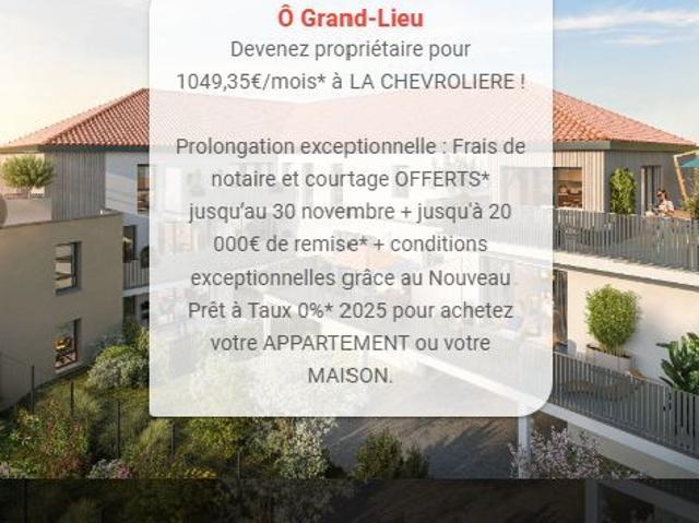 Appartement vente à Nantes, La Chevrolière
