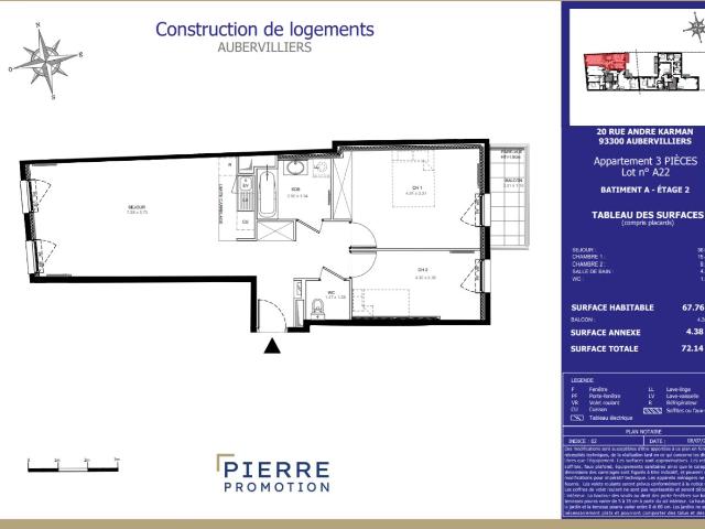 Appartement location à Saint-Denis, Aubervilliers