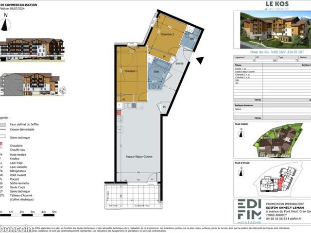 Appartement vente à Annecy, Saint-jean-de-sixt