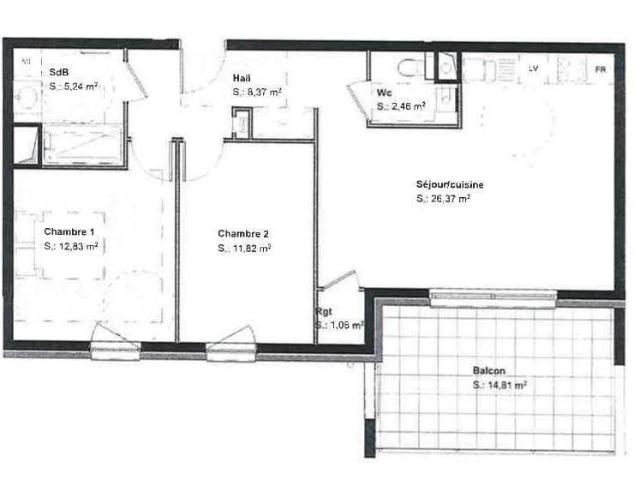Appartement location à Belfort, Saraz