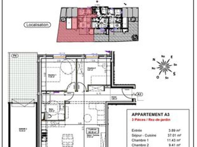 Appartement vente à Sélestat-Erstein, Barr