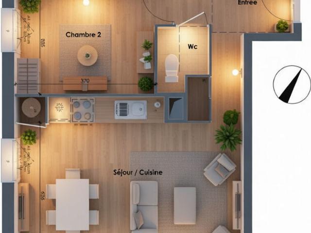 Appartement vente à Grenoble, Claix
