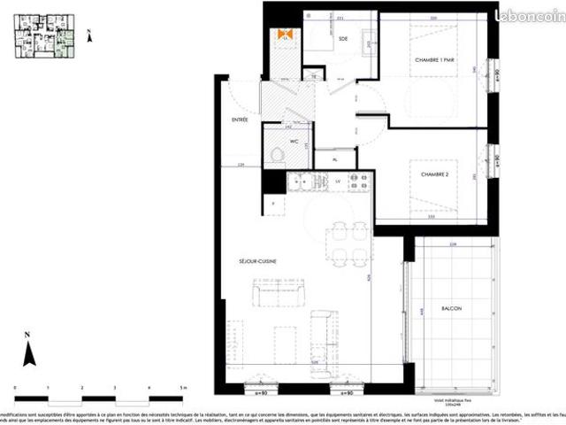 Appartement vente à Bourgoin-Jallieu, Isère