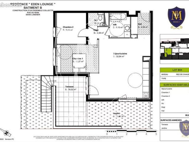 Appartement vente à Mulhouse, Landser