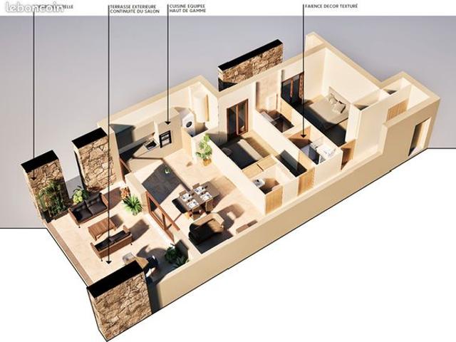 Appartement vente à Ajaccio, Grosseto-prugna