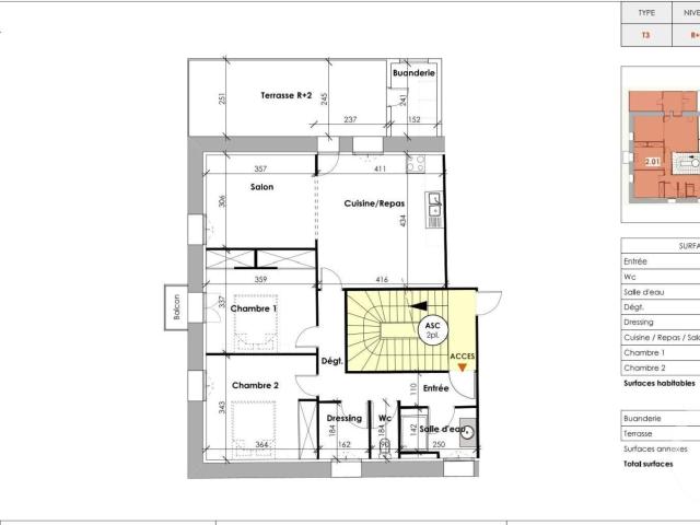Appartement vente à Lodève, Clermont-l'hérault