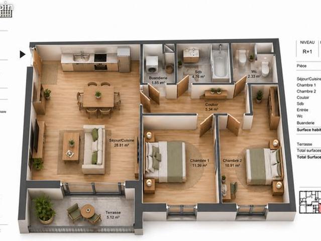 Appartement vente à Angoulême, Charente