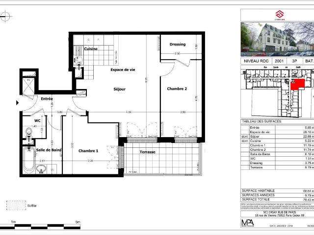 Appartement location à Palaiseau, Orsay