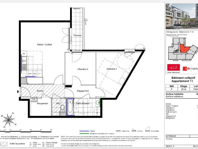 Appartement location à Melun, Savigny-le-temple