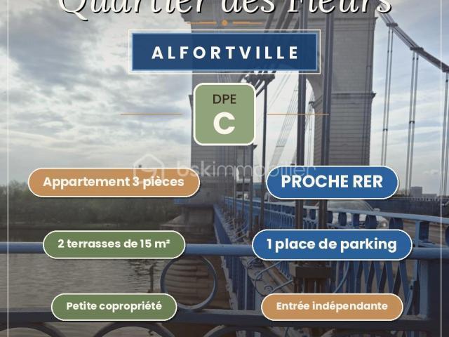 Appartement vente à Créteil, Alfortville