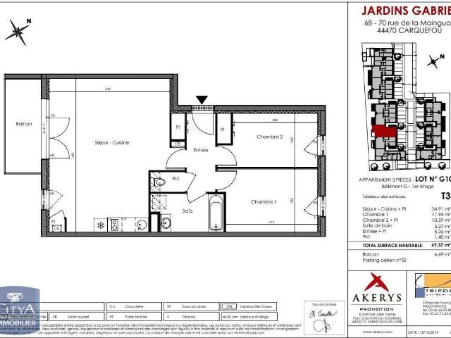 Appartement location à Nantes, Carquefou